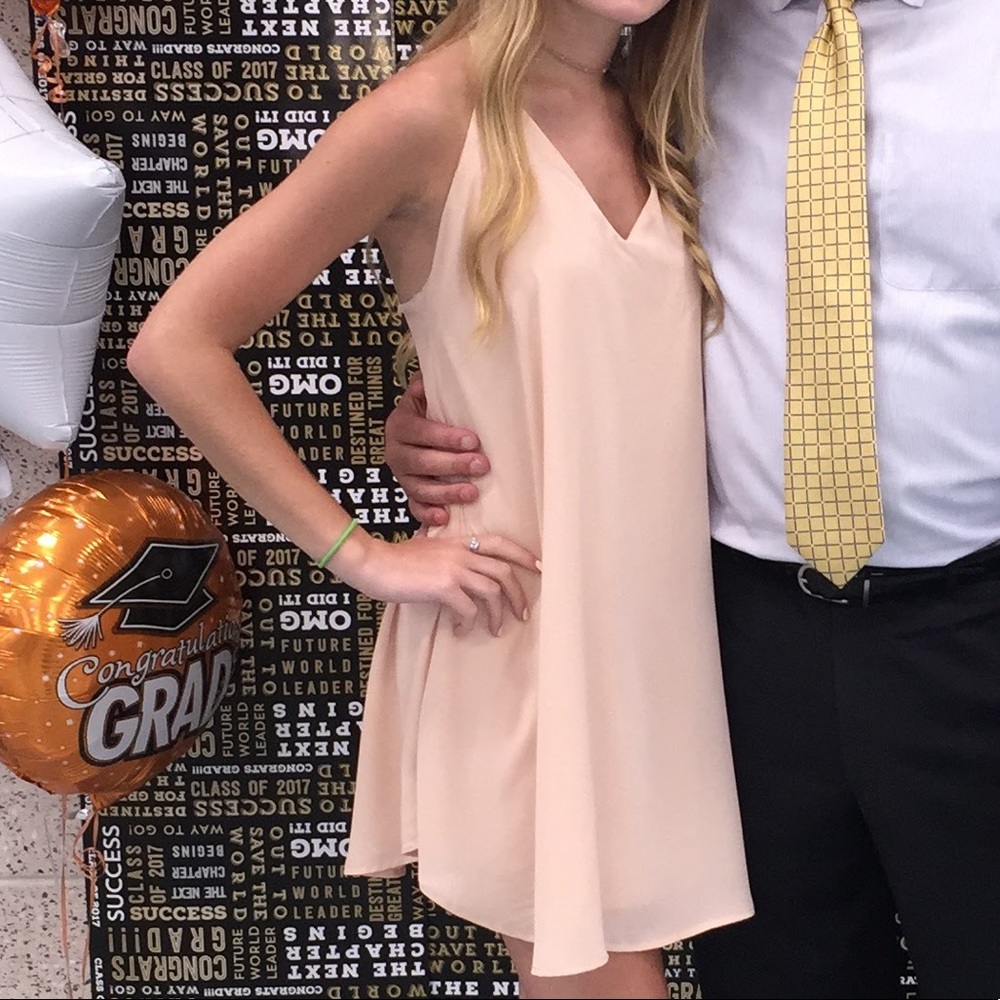 Peach Dainty Hooligan dress